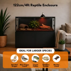 122cm 4ft Reptile Terrarium larger species