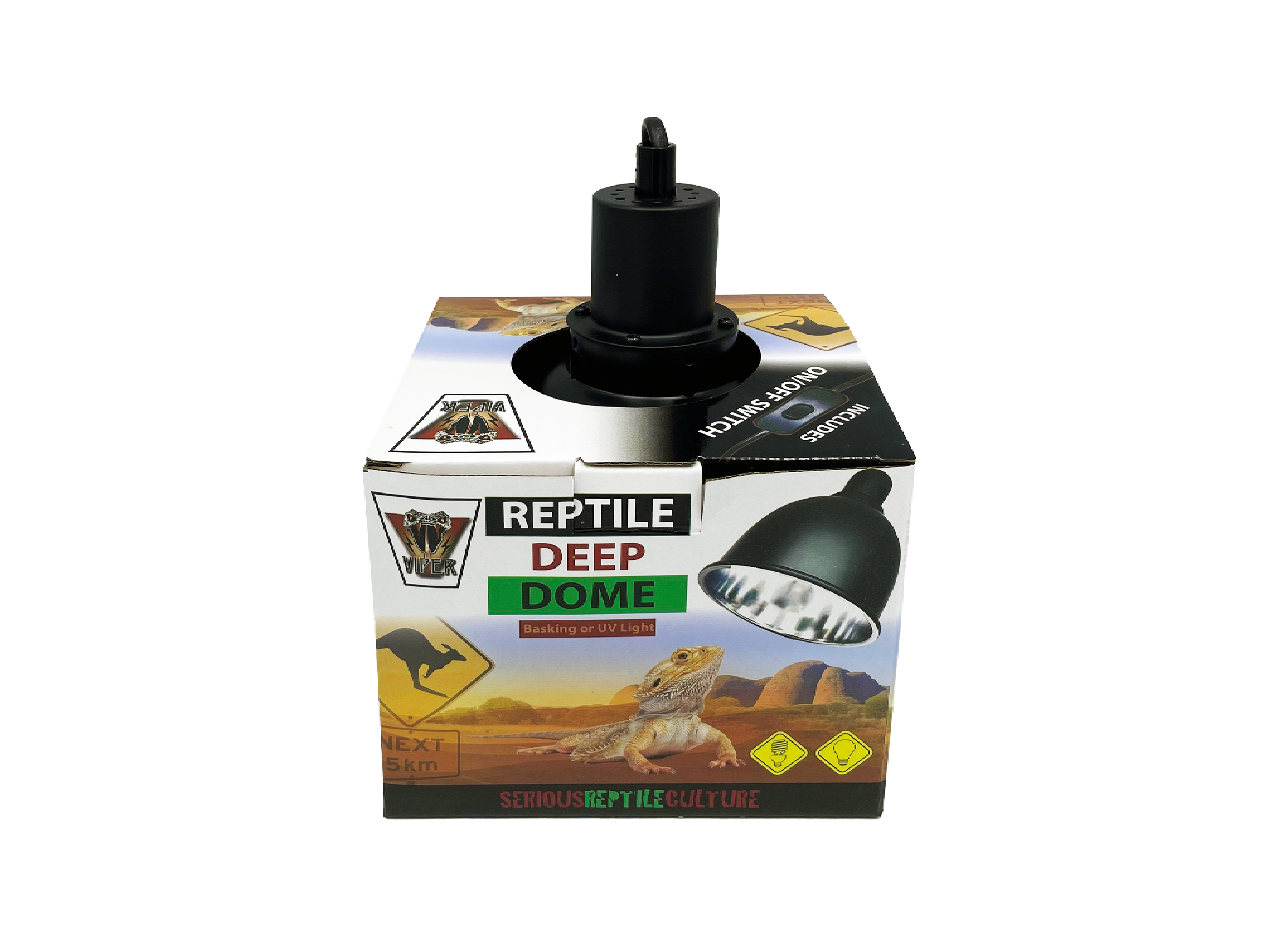Reptile Deep Dome Light Fitting