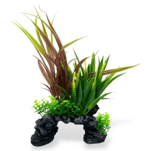 Arch Rock and Plant Terrarium Ornament 3