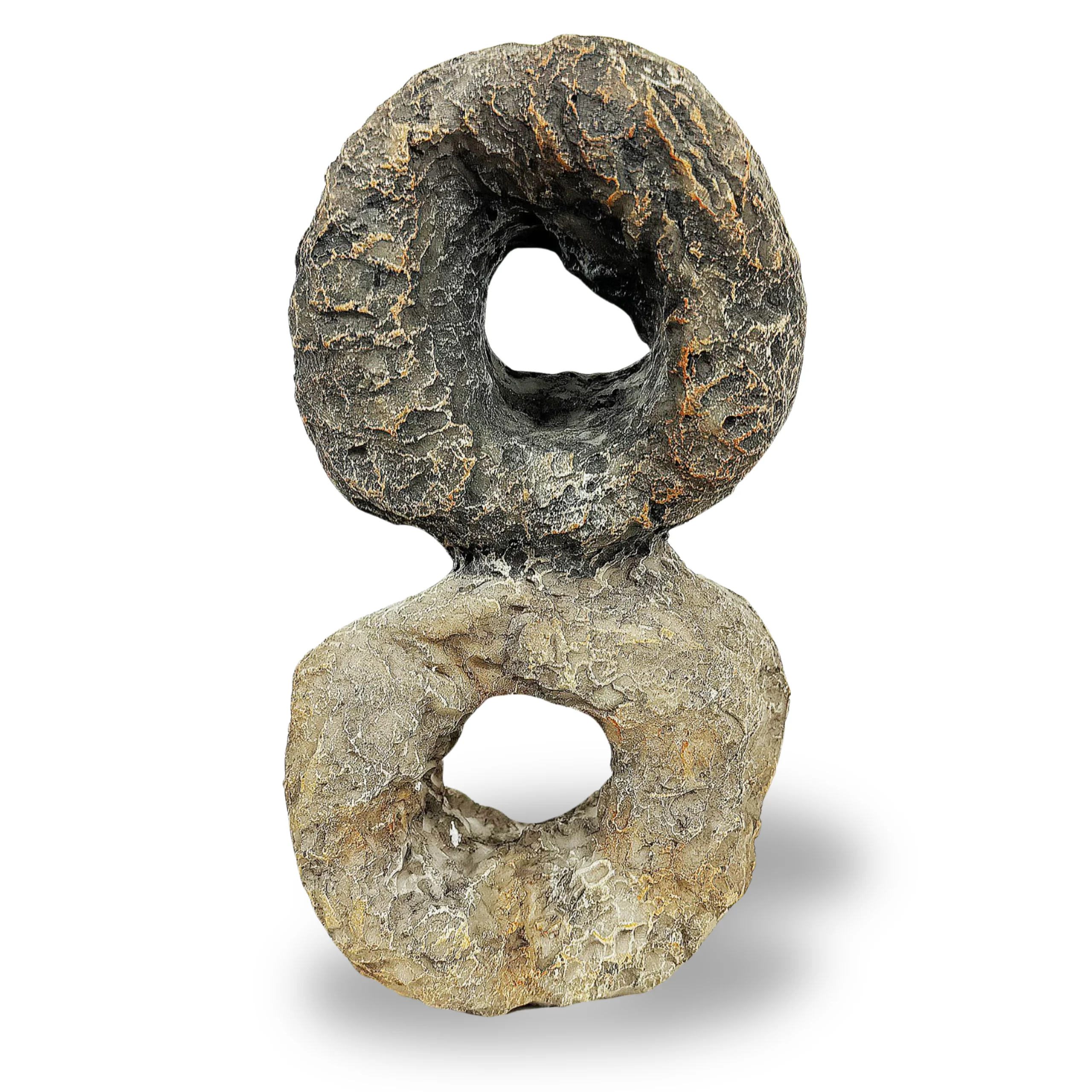Double Holey Rock Reptile Ornament