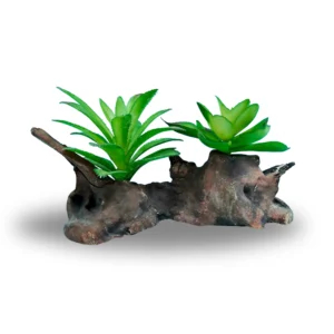 Planted Rock reptile ornament